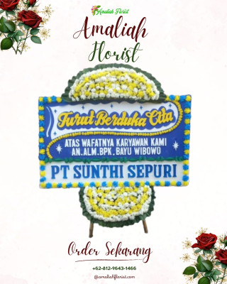 Papan Bunga Duka di Singkil Dua