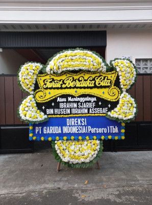 Papan Bunga Duka di Singkil Dua