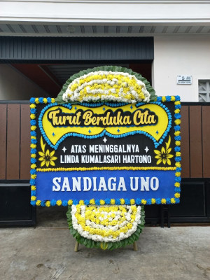Papan Bunga Duka di Singkil Dua
